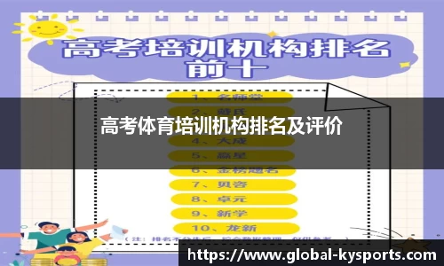 高考体育培训机构排名及评价